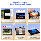 Nodizz Npad23 4G Network Tablet PC, 4GB+32GB, 10.1 inch Android 10 MTK6755 Octa Core, EU Plug – Bluetooth