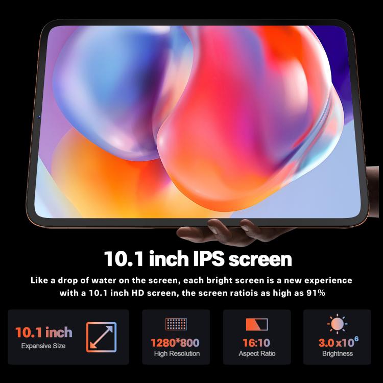S26 Ultra 10.1 inch WiFi Tablet PC, 3GB+32GB, Android 10 MTK6750 Octa Core, AU Plug, AU Plug – Bluetooth