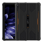 HOTWAV Tab R8 IP68/IP69K Rugged Tablet, 4GB+128GB, 10.1 inch Android 14 Unisoc T606 Octa Core 4G Network, Global Version with Google Play, EU Plug, Tab R8 Tab R8 Black+Orange