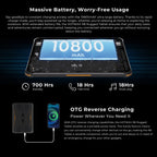 HOTWAV Tab R8 IP68/IP69K Rugged Tablet, 4GB+128GB, 10.1 inch Android 14 Unisoc T606 Octa Core 4G Network, Global Version with Google Play, EU Plug, Tab R8
