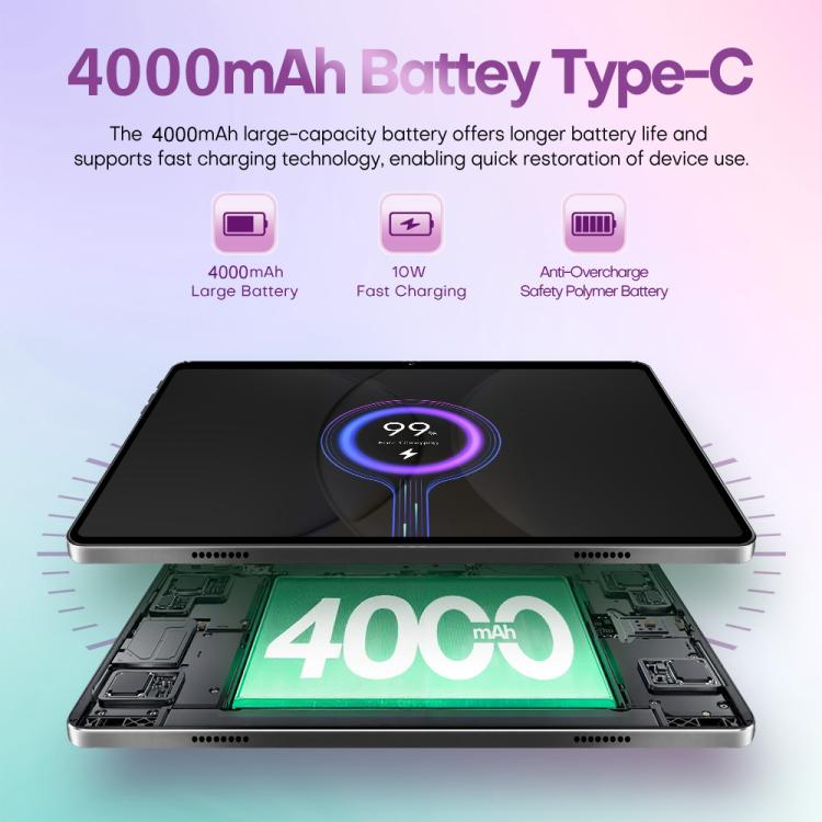 Pad 9 Ultra 10.1 inch 3G Phone Call Tablet PC, 2GB+32GB, Android 10 MTK6737 Quad Core, AU Plug, AU Plug