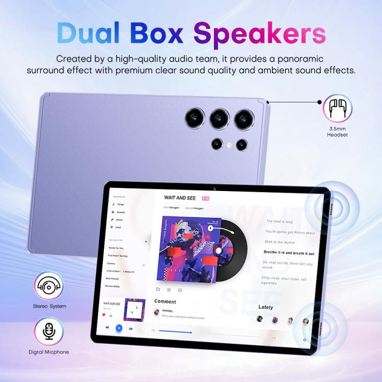 Pad 9 Pro 10.1 inch 4G LTE Tablet PC Combo Set, 4GB+32GB, Android 10 MT6755 Octa Core, with Keyboard / Mouse / Leather Case, US Plug, US Plug