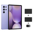 Pad 9 Pro 10.1 inch 4G LTE Tablet PC Combo Set, 4GB+32GB, Android 10 MT6755 Octa Core, with Keyboard / Mouse / Leather Case, AU Plug, AU Plug AU Plug Purple