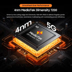 Blackview MEGA 12 Tablet PC, 12GB+256GB, 12.2 inch Android 16 MediaTek Dimensity 7200 Octa Core, Network: 5G, Global Version with Google Play
