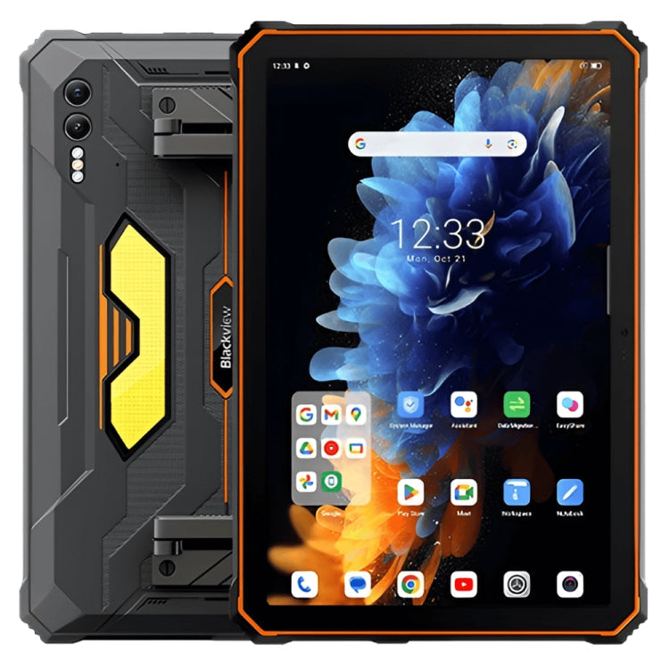 Blackview Active 8 Pro 5G Rugged Tablet, 12GB+256GB, 10.95 inch Android 14 Dimensity 7300 Octa Core, Global Version with Google Play, 12GB+256GB 12GB+256GB Orange