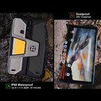Unihertz 8849 Tank Pad E Rugged Tablet PC & Projector, 12GB+512GB, 10.95 inch Android 14 MT6789 Octa Core 4G Network, EU Plug, Tank Pad E