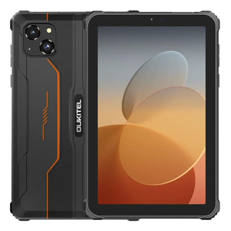 OUKITEL RT3 Pro 4G Network IP68/IP69K Rugged Tablet, 4GB+128GB, 8.0 inch Android 14 MediaTek G81 Octa-Core Support Dual SIM, EU Plug, RT3 Pro 4GB+128GB – Bluetooth