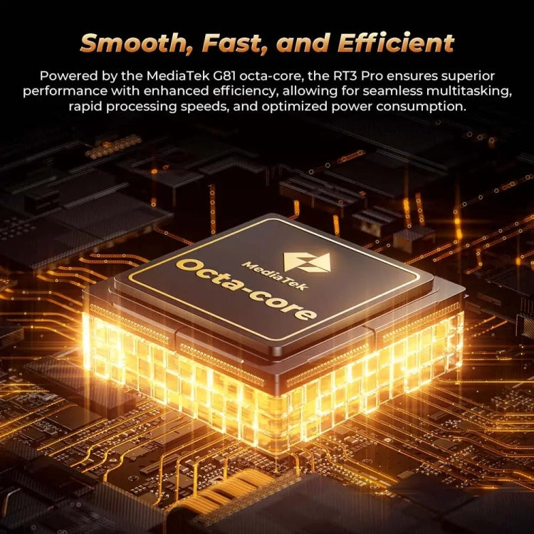 OUKITEL RT3 Pro 4G Network IP68/IP69K Rugged Tablet, 4GB+128GB, 8.0 inch Android 14 MediaTek G81 Octa-Core Support Dual SIM, EU Plug, RT3 Pro 4GB+128GB – Bluetooth