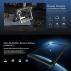 OUKITEL RT10 5G Network IP68/IP69K Rugged Tablet, 12GB+512GB, 11 inch Android 15 MTK Dimensity 7400X Support Dual SIM, EU Plug, RT10 12GB+512GB – Bluetooth