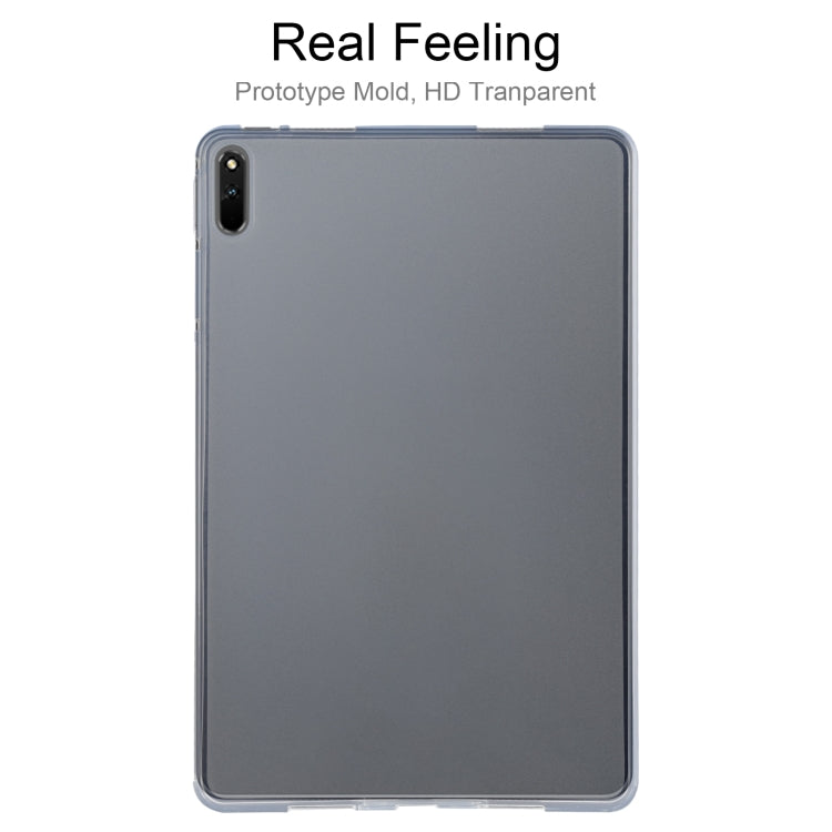 0.75mm Dropproof Outside Glossy Inside Frosted TPU Protective Case – TPU, For Huawei MatePad 11