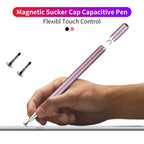 JD01 Universal Magnetic Pen Cap + Disc + Spare Pen Head Stylus Pen for Smart Tablets and Mobile Phones – Magnetic