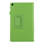 For Amazon Kindle Fire HD8 (2017) Litchi Texture Horizontal Flip Leather Case with Holder – Flip, Leather, For Kindle Fire HD8 (2017)