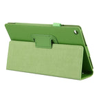 For Amazon Kindle Fire HD8 (2017) Litchi Texture Horizontal Flip Leather Case with Holder – Flip, Leather, For Kindle Fire HD8 (2017)