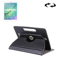 10 inch Tablets Leather Case Crazy Horse Texture 360 Degrees Rotation Protective Case Shell with Holder for Asus ZenPad 10 Z300C, Huawei MediaPad M2 10.0-A01W, Cube IWORK10, 10 inch Black, 10 inch Red, 10 inch Blue, 10 inch Magenta, 10 inch Purple     ... 10 inch Black Black