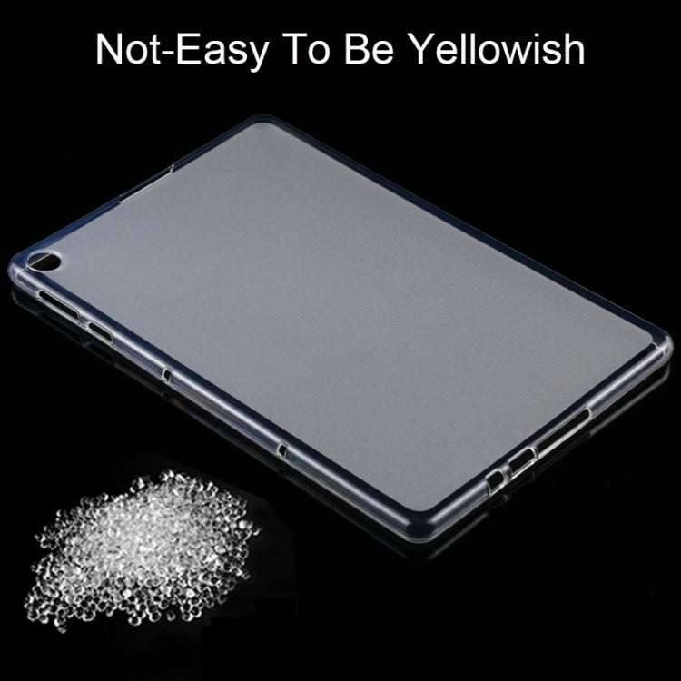 0.75mm Dropproof Outside Glossy Inside Frosted TPU Protective Case – TPU, For Huawei Mediapad Enjoy Tablet 2 10.1