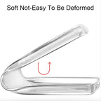 0.75mm Dropproof Outside Glossy Inside Frosted TPU Protective Case – TPU, For Huawei Honor V6