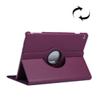 Litchi Texture Horizontal Flip 360 Degrees Rotation Leather Case for Huawei MediaPad T5 10.1, with Holder – Flip, Leather, For MediaPad T5 10.1