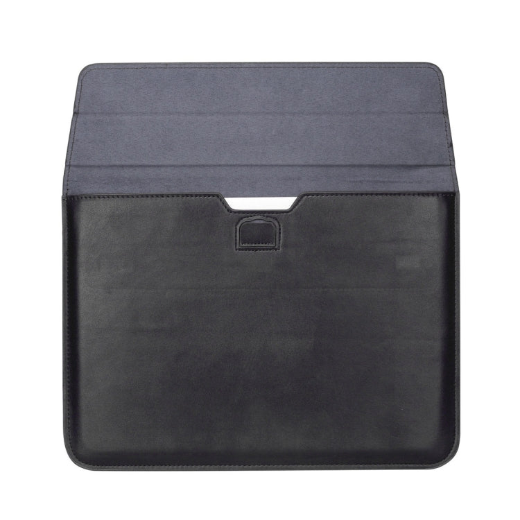 Universal Envelope Style PU Leather Case with Holder for Ultrathin Notebook Tablet PC 13.3 inch, Size: 35x25x1.5cm – Flip, Leather