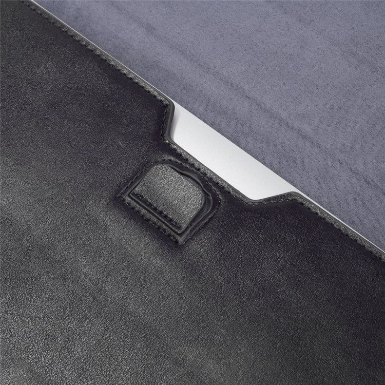 Universal Envelope Style PU Leather Case with Holder for Ultrathin Notebook Tablet PC 13.3 inch, Size: 35x25x1.5cm – Flip, Leather