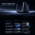 Original Xiaomi WiFi Router 10 Gigabit Tri-Band Wireless Mesh Network Game Acceleration Repeater, US Plug, 10 Gigabit – Durable Build, Easy to Use