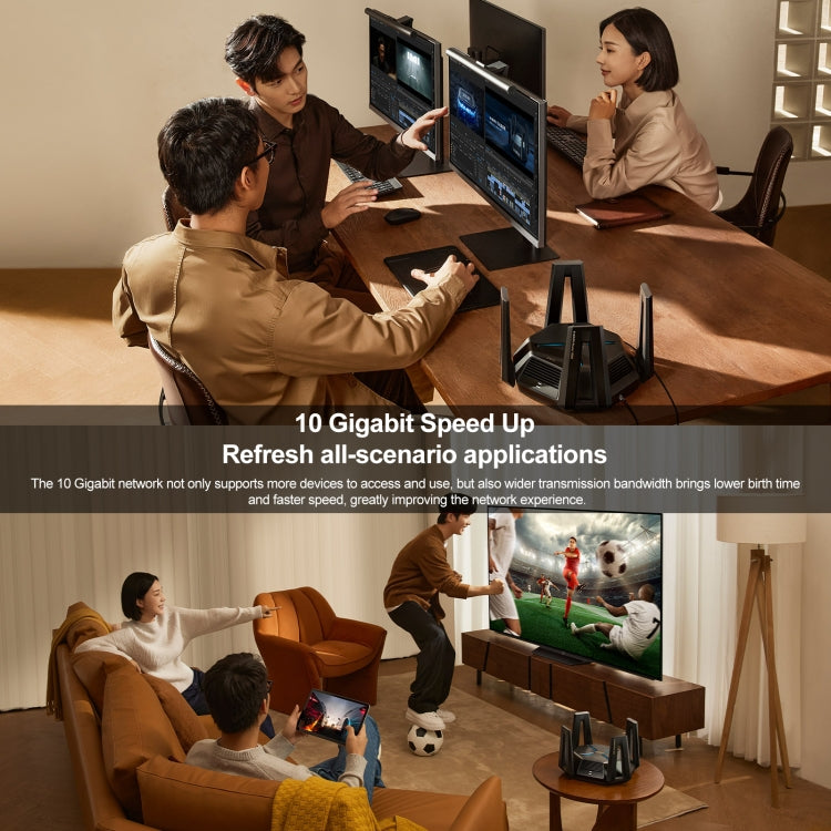 Original Xiaomi WiFi Router 10 Gigabit Tri-Band Wireless Mesh Network Game Acceleration Repeater, US Plug, 10 Gigabit – Durable Build, Easy to Use