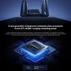 Original Xiaomi WiFi Router 10 Gigabit Tri-Band Wireless Mesh Network Game Acceleration Repeater, US Plug, 10 Gigabit – Durable Build, Easy to Use