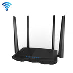 Tenda AC6 AC1200 Smart Dual-Band Wireless Router 5GHz 867Mbps + 2.4GHz 300Mbps WiFi Router with 4*5dBi External Antennas, AC6 – Durable Build, Easy to Use AC6