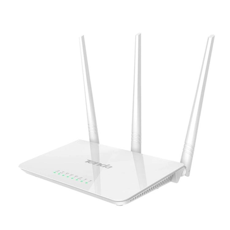 Tenda F3 Wireless 2.4GHz 300Mbps WiFi Router with 3*5dBi External Antennas, F3 – Durable Build, Easy to Use