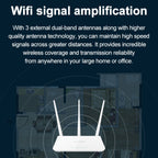 Tenda F3 Wireless 2.4GHz 300Mbps WiFi Router with 3*5dBi External Antennas, F3 – Durable Build, Easy to Use