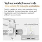 VONETS VAR1200-H 1200Mbps Wireless Bridge External Antenna Dual-Band WiFi Repeater, With 4 Antennas + DC Adapter Set, VAR1200-H With 4 Antennas + DC Adapter Set – Durable Build, Easy to Use