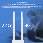 COMFAST CF-E5 300Mbps 4G Outdoor Waterproof Signal Amplifier Wireless Router Repeater WIFI Base Station with 2 Antennas, Asia Pacific Version, CF-E5, Asia Pacific Version – Waterproof