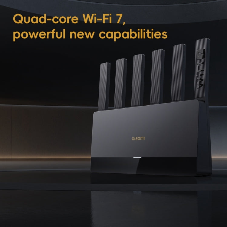 Xiaomi Router BE6500 WiFi 7 2.4GHz 5.0GHz Dual Band 4-Core 2.5G Port, US Plug, BE6500 – Durable Build, Easy to Use