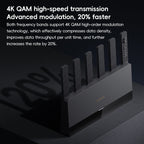 Xiaomi Router BE6500 WiFi 7 2.4GHz 5.0GHz Dual Band 4-Core 2.5G Port, US Plug, BE6500 – Durable Build, Easy to Use