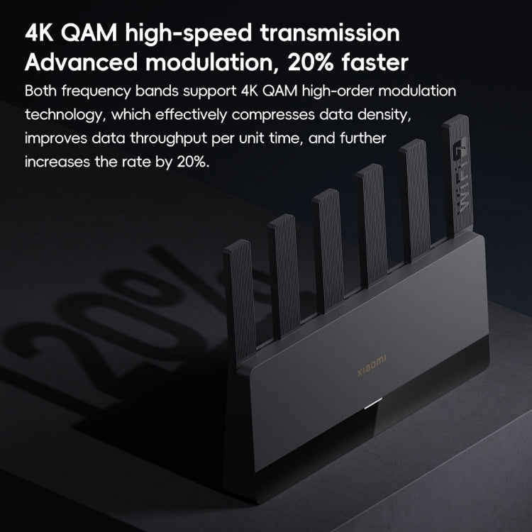 Xiaomi Router BE6500 WiFi 7 2.4GHz 5.0GHz Dual Band 4-Core 2.5G Port, US Plug, BE6500 – Durable Build, Easy to Use