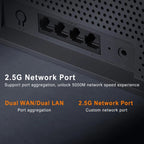 Xiaomi Router BE6500 WiFi 7 2.4GHz 5.0GHz Dual Band 4-Core 2.5G Port, US Plug, BE6500 – Durable Build, Easy to Use