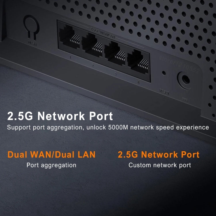 Xiaomi Router BE6500 WiFi 7 2.4GHz 5.0GHz Dual Band 4-Core 2.5G Port, US Plug, BE6500 – Durable Build, Easy to Use