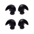 2 Pair Soft Ear Plugs Environmental Silicone Waterproof Dust-Proof Earplugs Diving Water Sports Swimming Accessories, Soft Ear Plugs(Black) Soft Ear Plugs(Black) Black