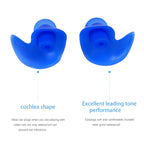 2 Pair Soft Ear Plugs Environmental Silicone Waterproof Dust-Proof Earplugs Diving Water Sports Swimming Accessories, Soft Ear Plugs(Black)