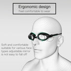 High-definition Waterproof Fogproof Swimming Goggles with Swimming Cap, Swimming Goggles with Cap (Black), Swimming Goggles with Cap (Pink), Swimming Goggles with Cap (Blue)