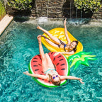 Inflatable Watermelon Shaped Swimming Ring, Inflated Size: 114 x 114cm, Watermelon Ring – Durable Build, Easy to Use