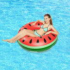 Inflatable Watermelon Shaped Swimming Ring, Inflated Size: 114 x 114cm, Watermelon Ring – Durable Build, Easy to Use
