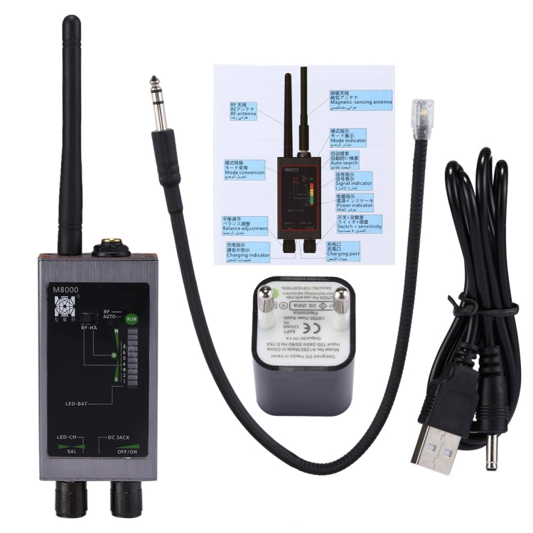M8000 Multi-functional Detector Anti-Spy Anti-Monitor, Anti-Tracker, M8000 – Magnetic