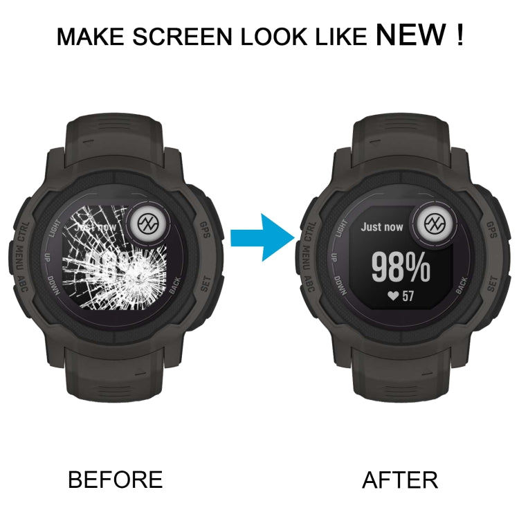 For Garmin Instinct 2 Original LCD Screen with Digitizer Full Assembly – Durable Build, Easy to Use, For Garmin Instinct(Original), For Garmin Instinct (Original)