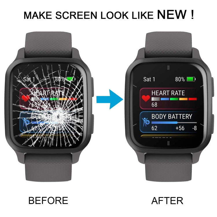 For Garmin Venu SQ 2 Original LCD Screen with Digitizer Full Assembly – Durable Build, Easy to Use, For Garmin Venu SQ 2 (Original)