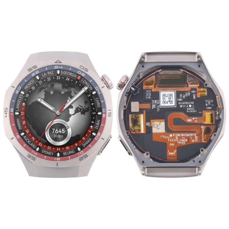 For Huawei Watch GT 5 Pro 46mm Original LCD Screen with Frame, For... For Huawei Watch GT 5 Pro 46mm(Original) Space Silver
