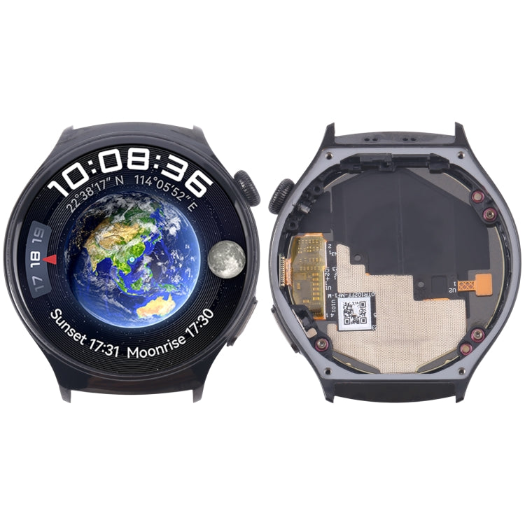For Huawei Watch 4 Original LCD Screen and Digitizer Full Assembly With... For Huawei Watch 4 Black