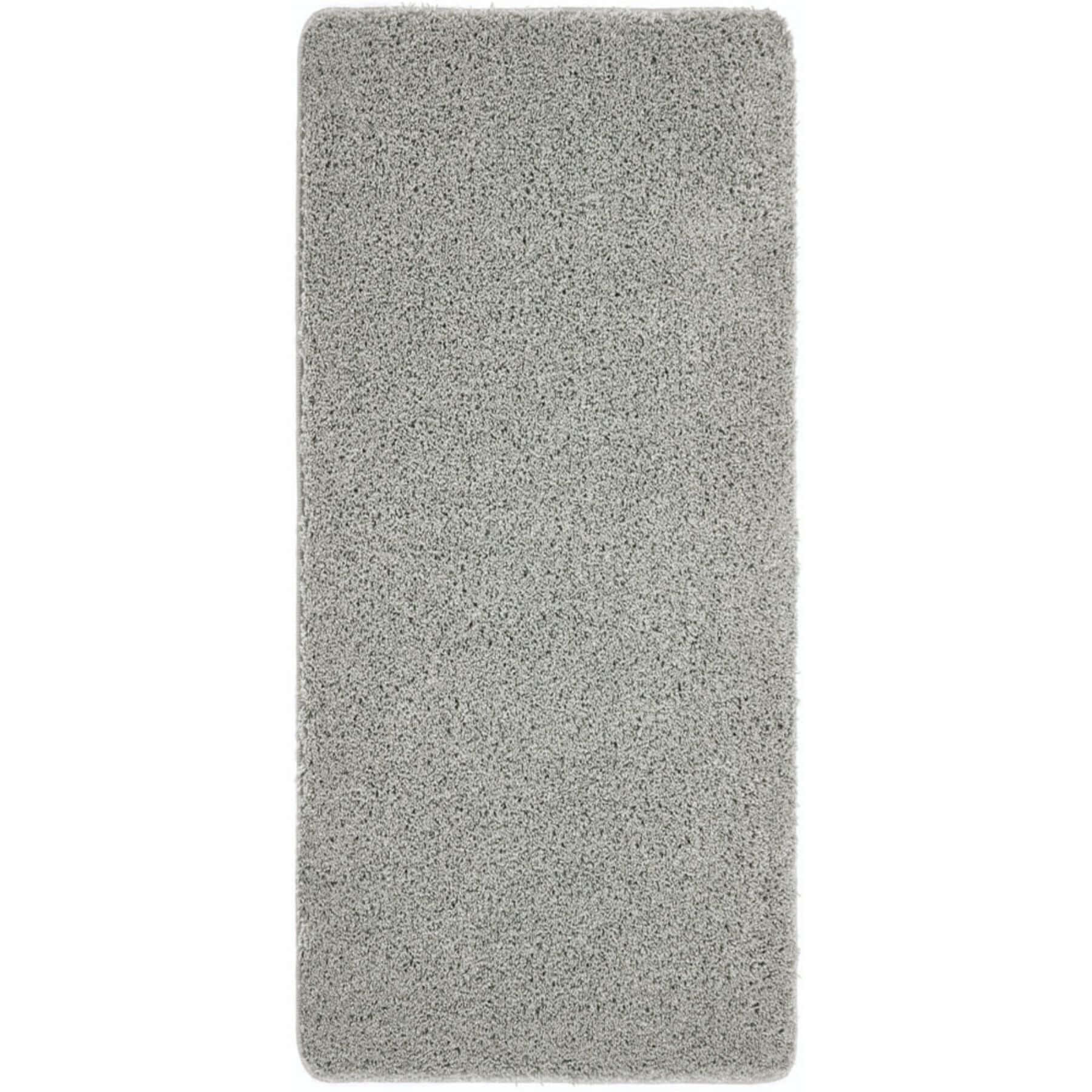 Washable Grey Shaggy Rug