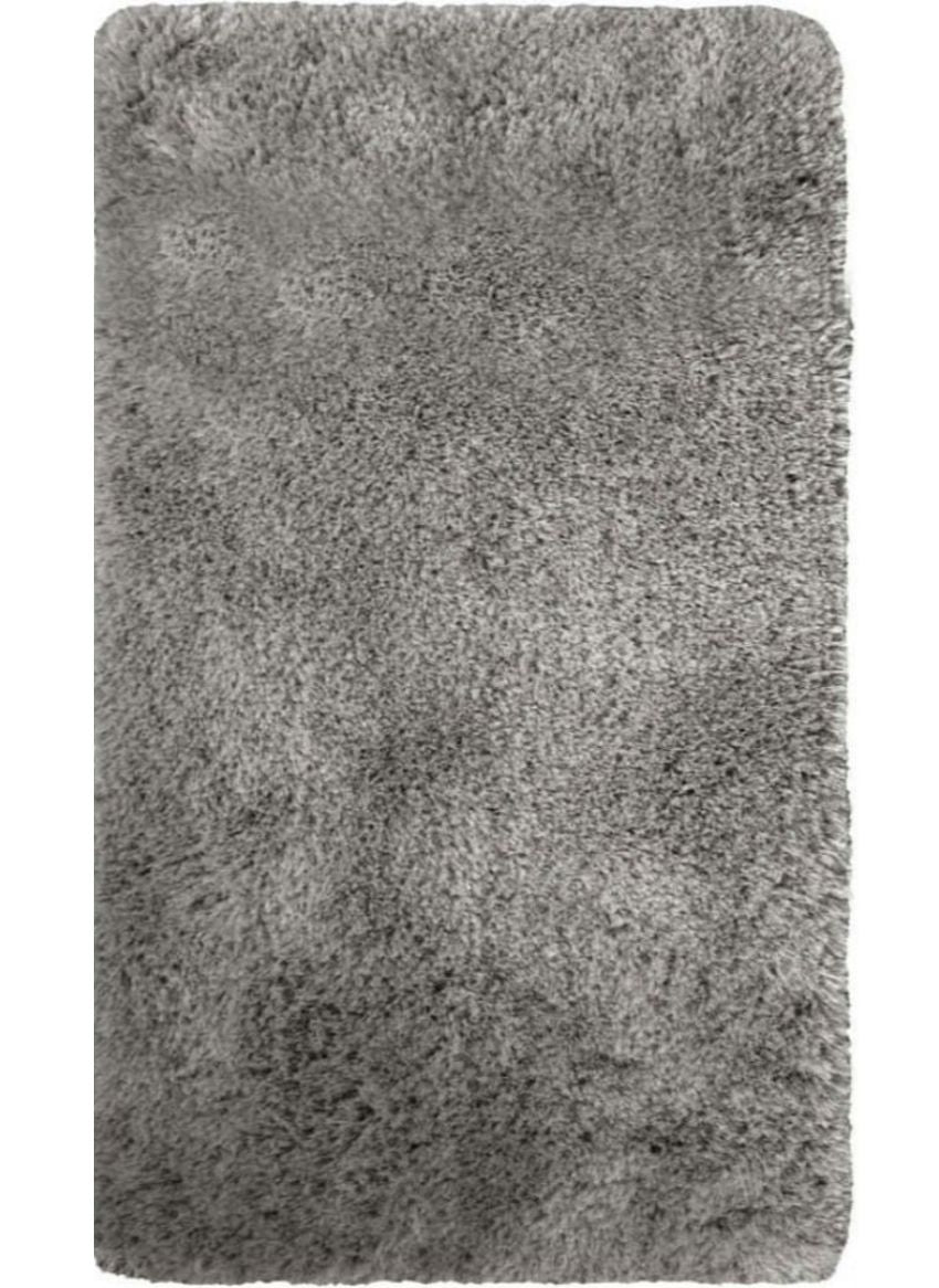 Soft Washable Grey Shaggy Rug 100X150 cm