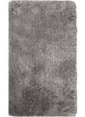 Soft Washable Grey Shaggy Rug 100X150 cm