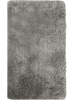 Soft Washable Grey Shaggy Rug 100X150 cm